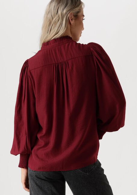 CO'COUTURE AILACC PETRA V-SHIRT Blouses Bordeaux - large
