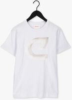 Witte CRUYFF T-shirt JULIEN TEE - 95 / 5 COTTON / ELASTHAN