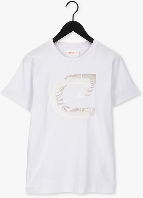 CRUYFF T-shirt JULIEN TEE - 95 / 5 COTTON / ELASTHAN en blanc - large