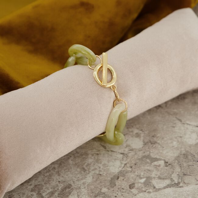 Groene NOTRE-V Sieraad ARMBAND RESIN Groene NOTRE-V Sieraad ARMBAND RESIN - large