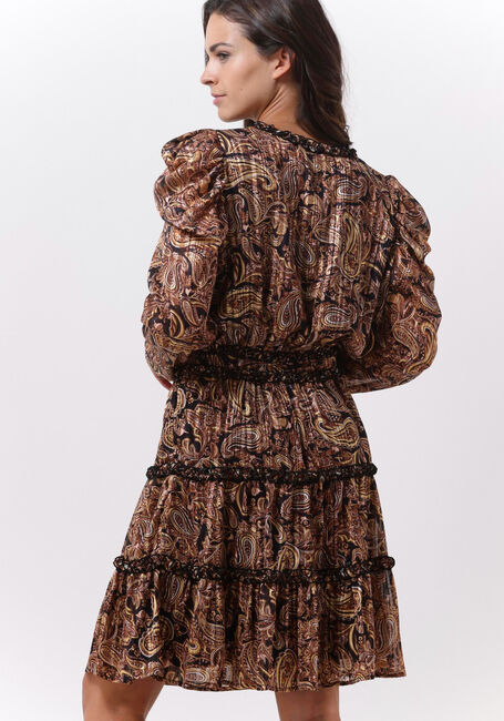 LIU JO Mini robe ABITO TS.NAV LUREX en marron - large