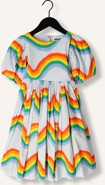 Lichtblauwe MOLO Midi jurk CALYITA Lichtblauwe MOLO Midi jurk CALYITA - large