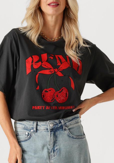 REFINED DEPARTMENT T-shirt MAGGY en noir - large
