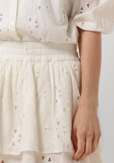 AMAYA AMSTERDAM Mini-jupe TEDDY en blanc - large