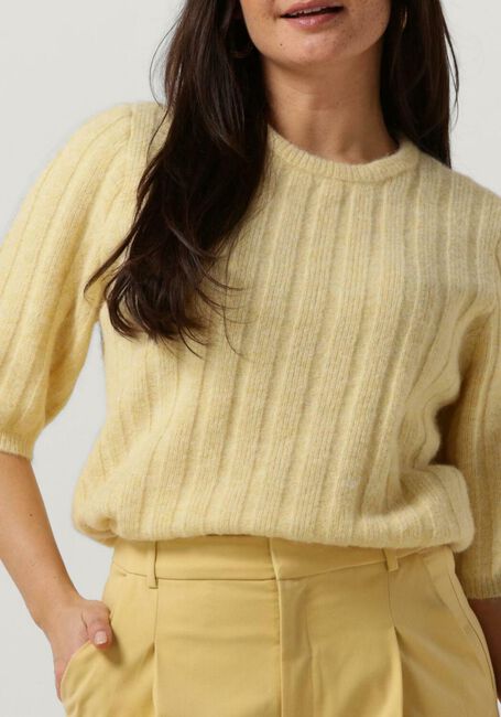Gele GESTUZ Trui ALPHA TEE - large