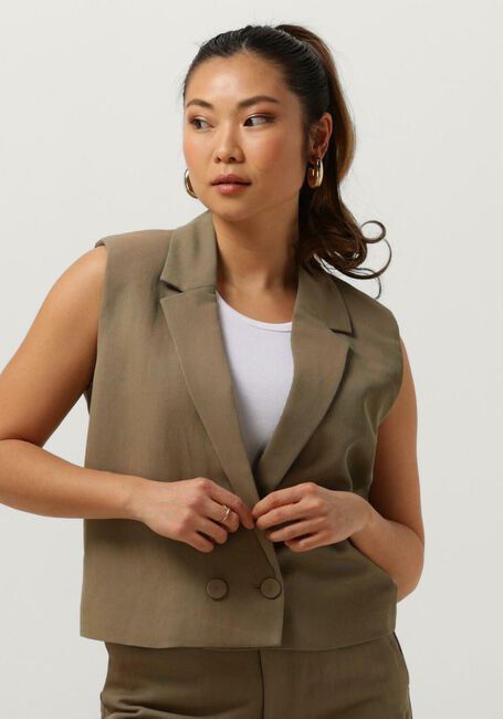 MY ESSENTIAL WARDROBE Gilet EMMYMW BOXY VEST Olive - large