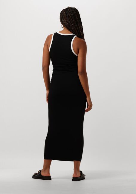 Zwarte REFINED DEPARTMENT Maxi jurk LUNA - large
