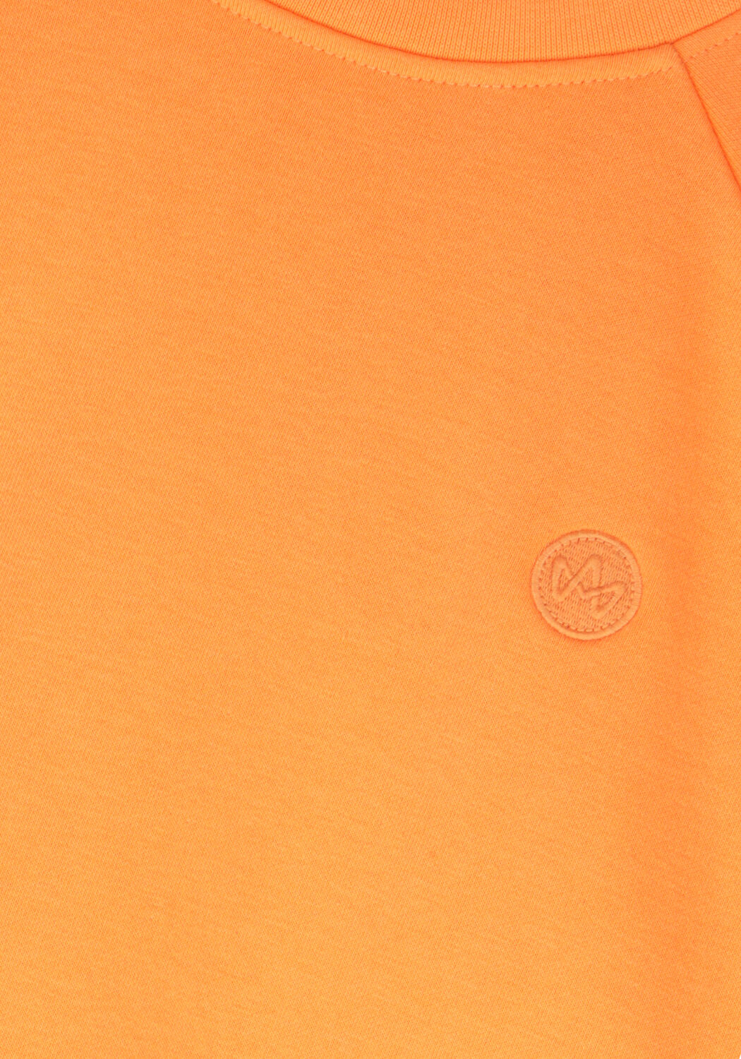 KRONSTADT Pull LARS KIDS ORGANIC/RECYCLED CREW SWEAT en orange - large