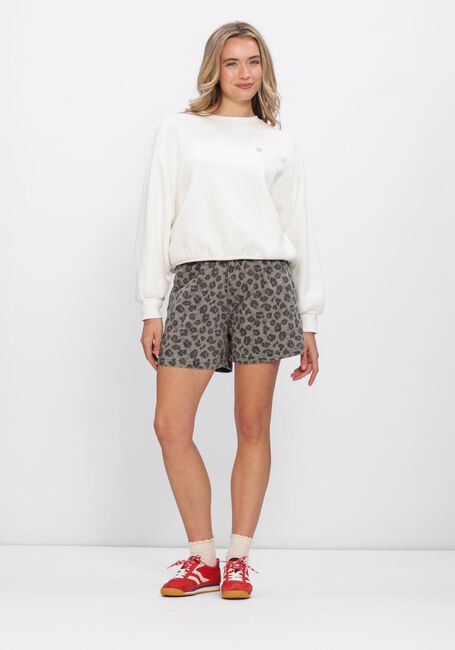 BY-BAR Pantalon courte JUNE GREY CHEETAH SHORT en taupe - large