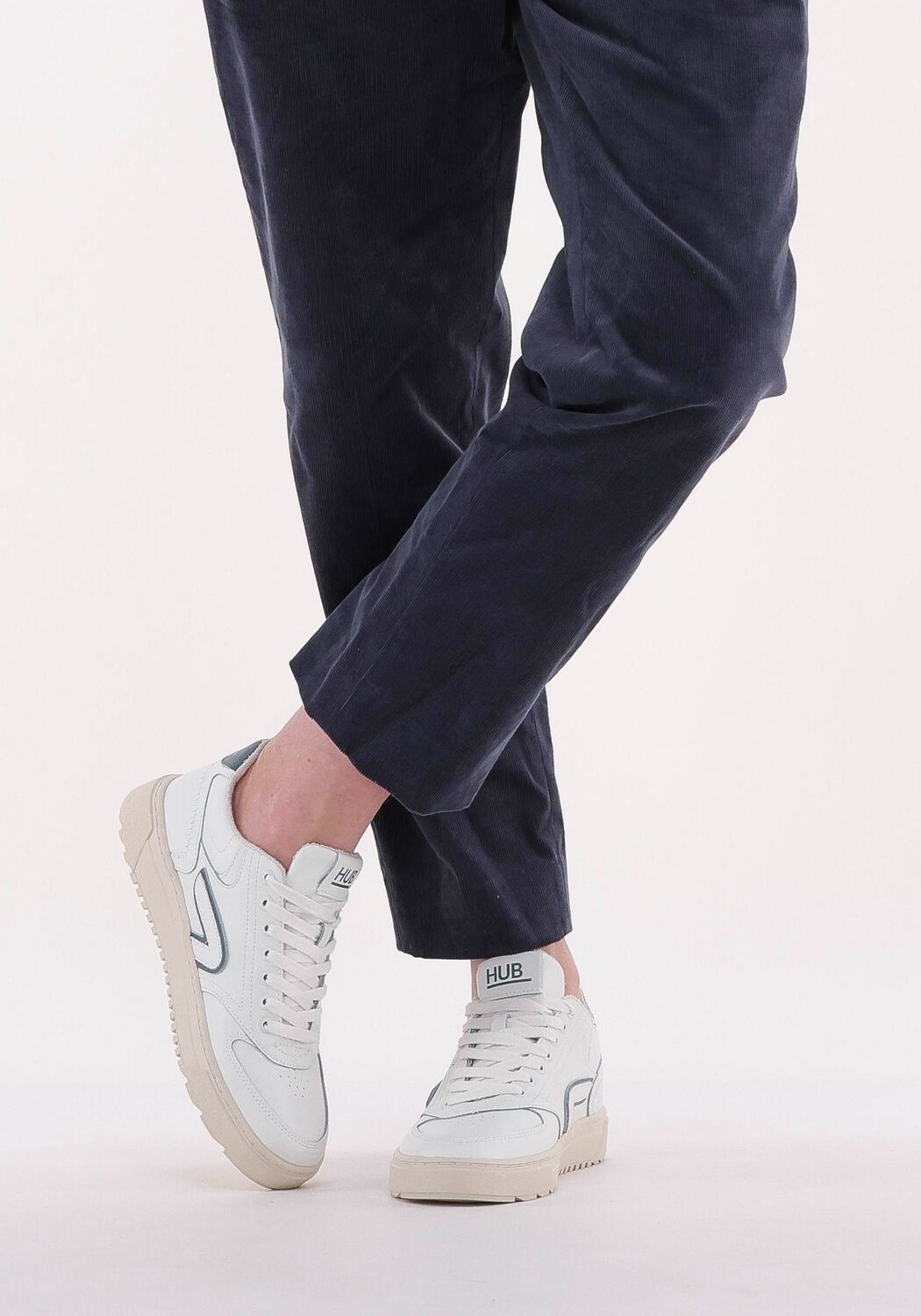 Witte HUB Sneakers NORTH-Z - large