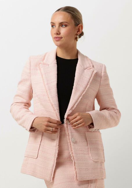 GUESS Blazer TOSCA TWEED BLAZER Rose clair - large