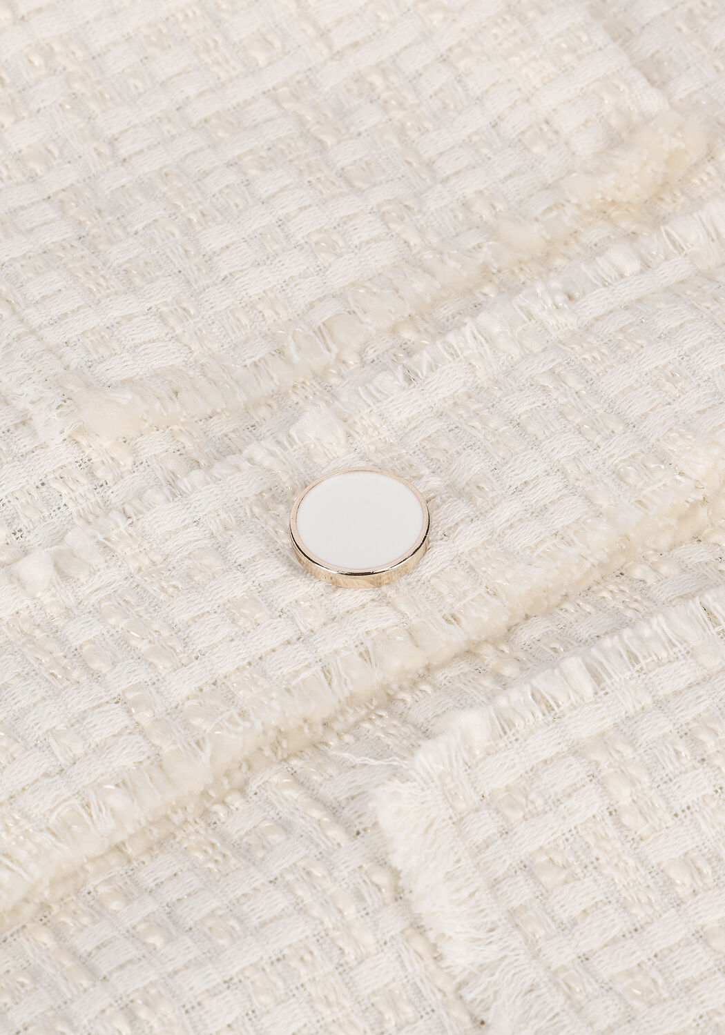 SUMMUM Jack JACKET STRUCTURED WEAVE en beige - large