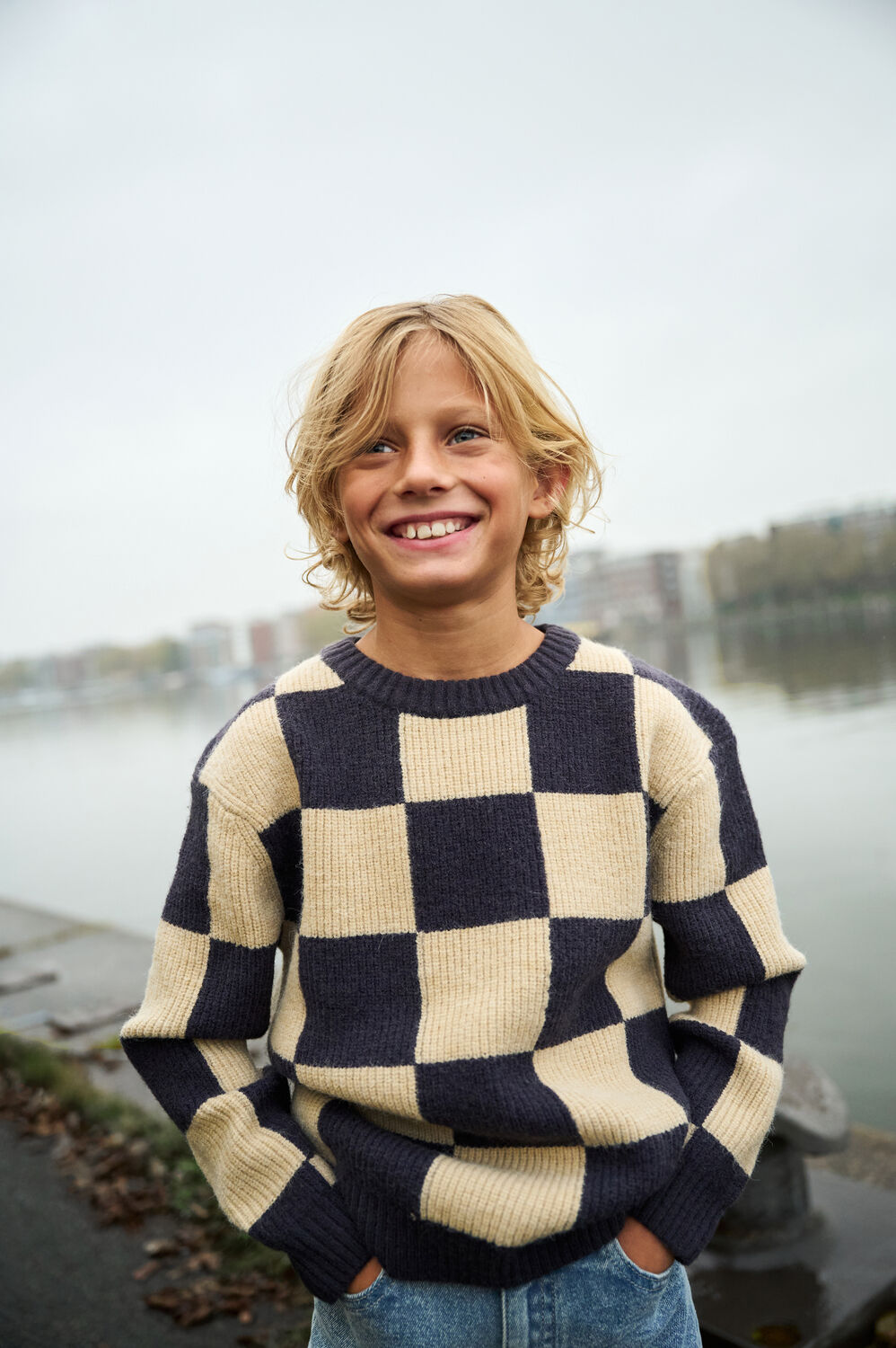 Zwarte TUMBLE 'N DRY Trui MILES - large