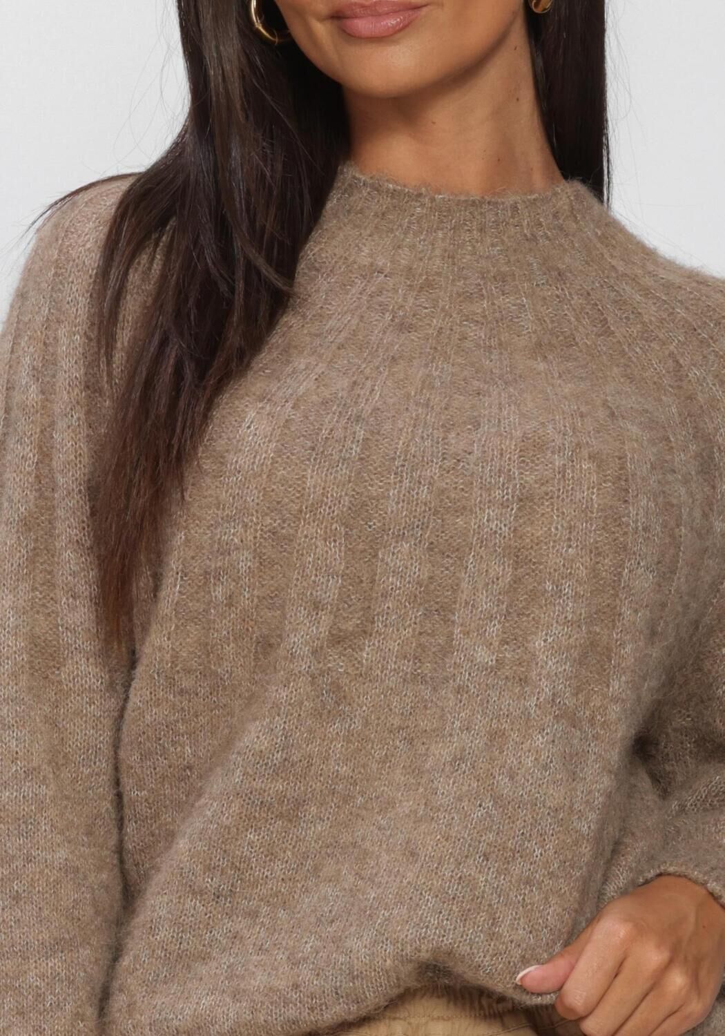 BY-BAR Pull ZOE PULLOVER en camel - large