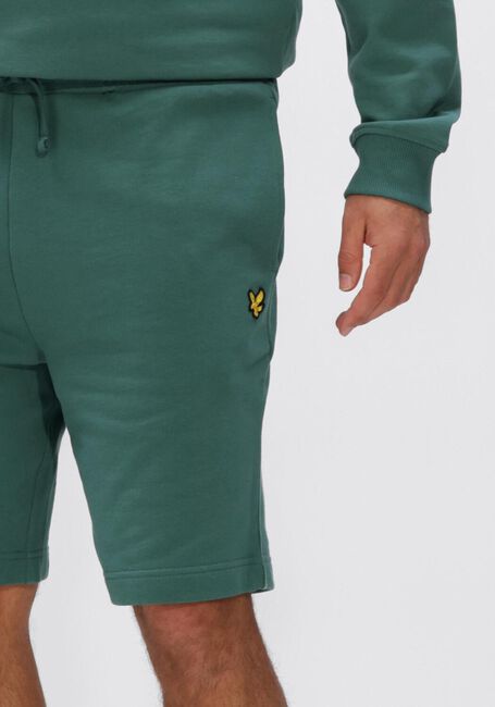 LYLE & SCOTT Pantalon courte PLAIN SWEATSHORT en vert - large