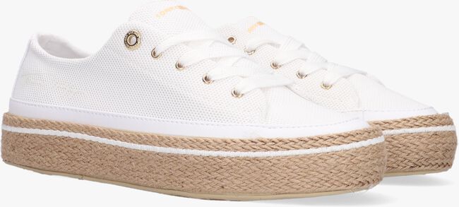 Witte TOMMY HILFIGER Lage sneakers WHITE SUNSET VULC - large