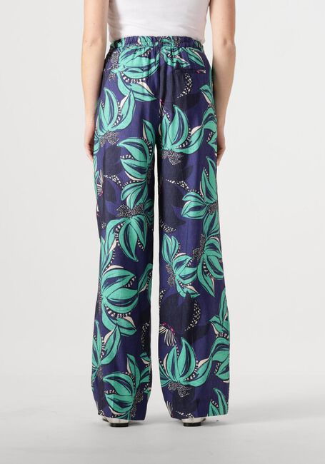 POM AMSTERDAM Pantalon large PANTS - DELICACY GREEN en bleu - large
