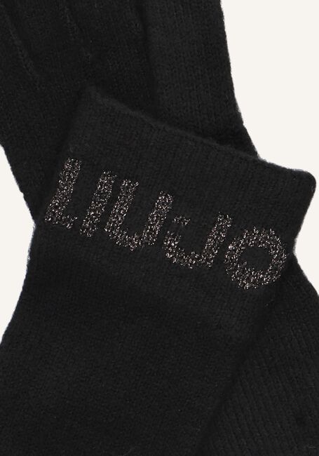 Zwarte LIU JO Handschoenen GUANTI LOGO LUREX Zwarte LIU JO Handschoenen GUANTI LOGO LUREX - large