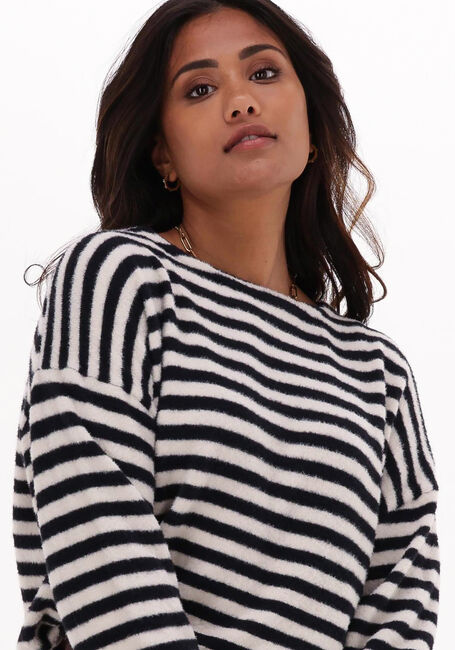 CATWALK JUNKIE Pull KN SOFT STRIPE en noir - large