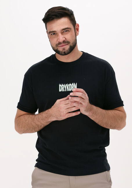 DRYKORN T-shirt THILO FLAME en noir - large