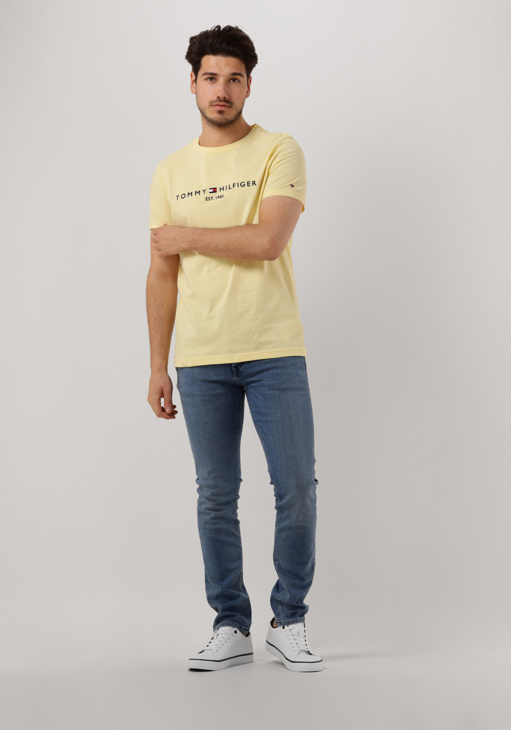 T shirt tommy jeans jaune shop