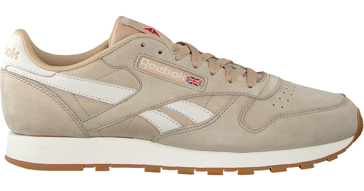 reebok beige shoes