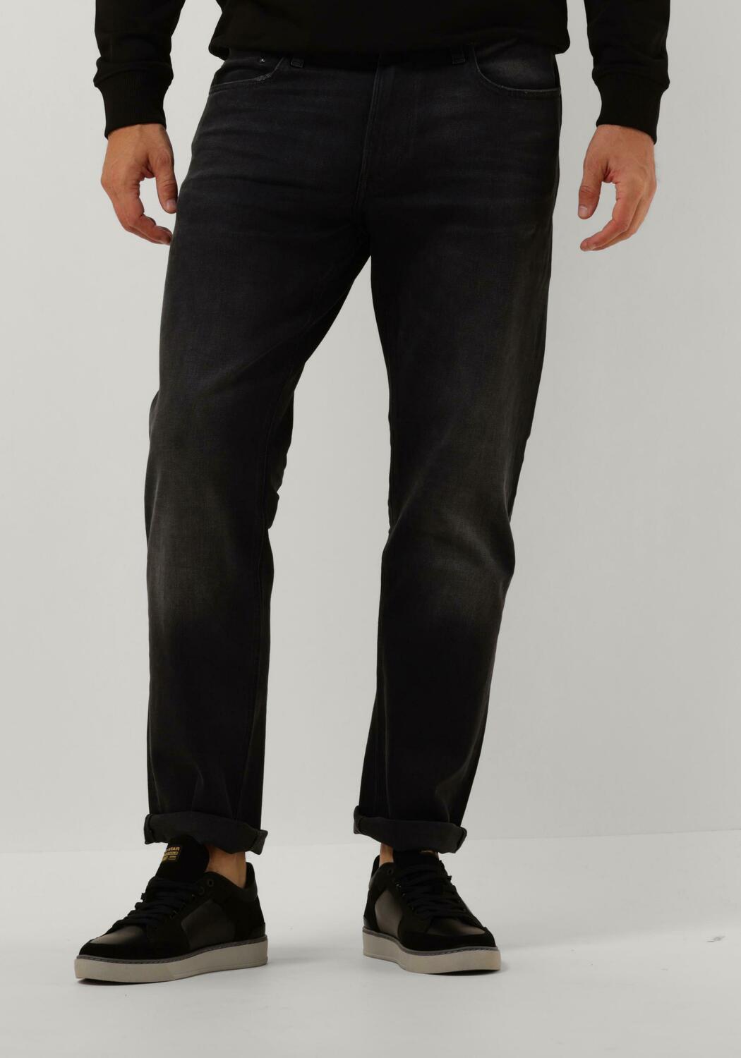 Zwarte G-STAR RAW Straight leg jeans MOSA STRAIGHT | Omoda jeans g star straight