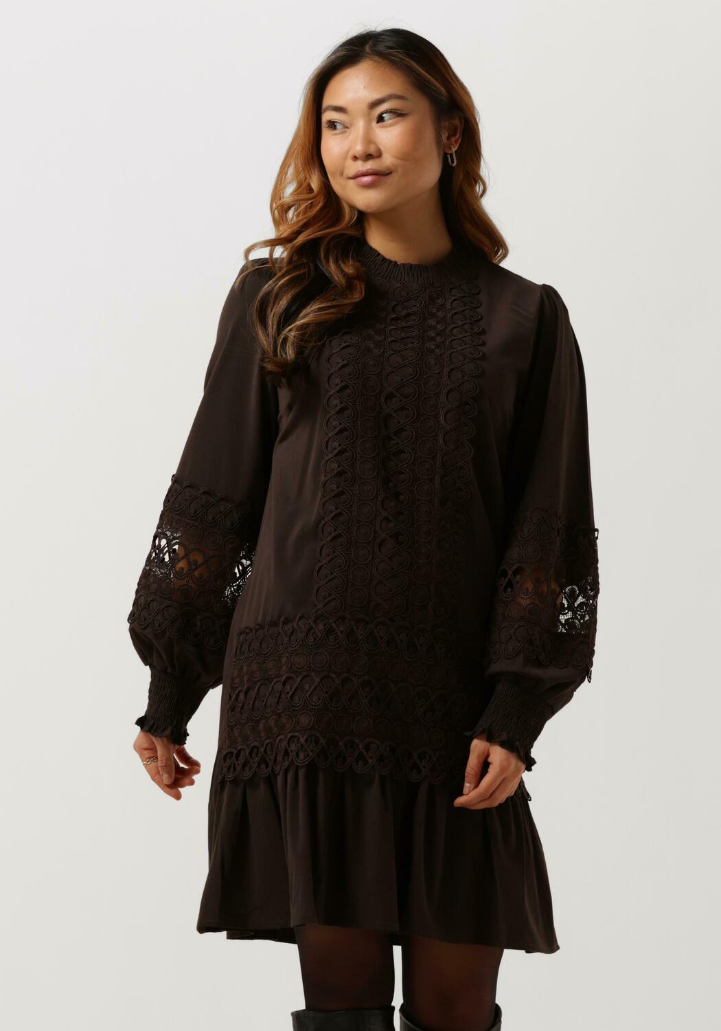 Neo Noir Fanya mini jurk met pailletten • Zwart • de Bijenkorf