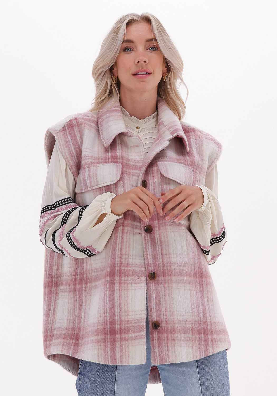 Gilet model 171261 Och Bella main image 1