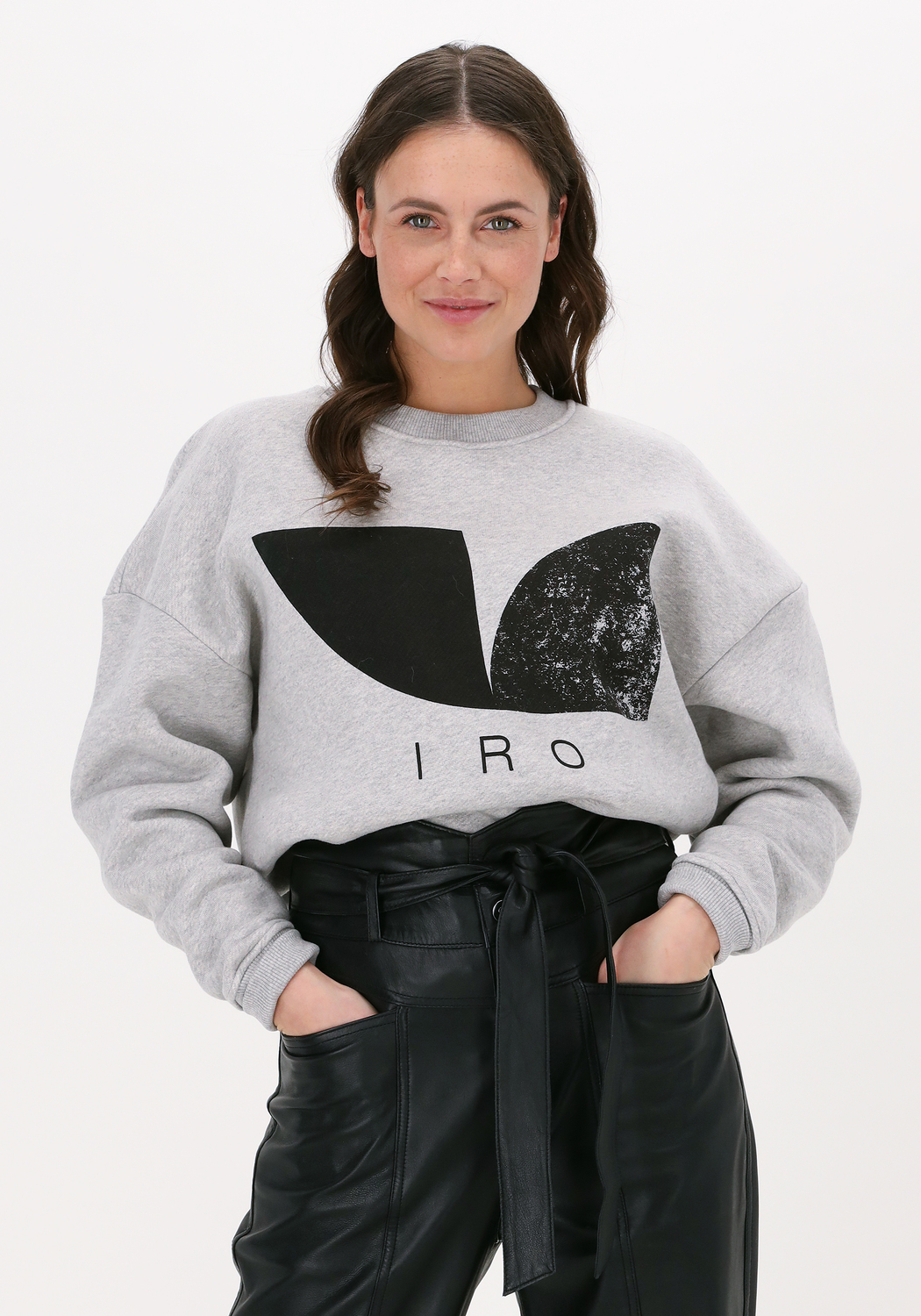 Grijze IRO Sweater LATHY Omoda