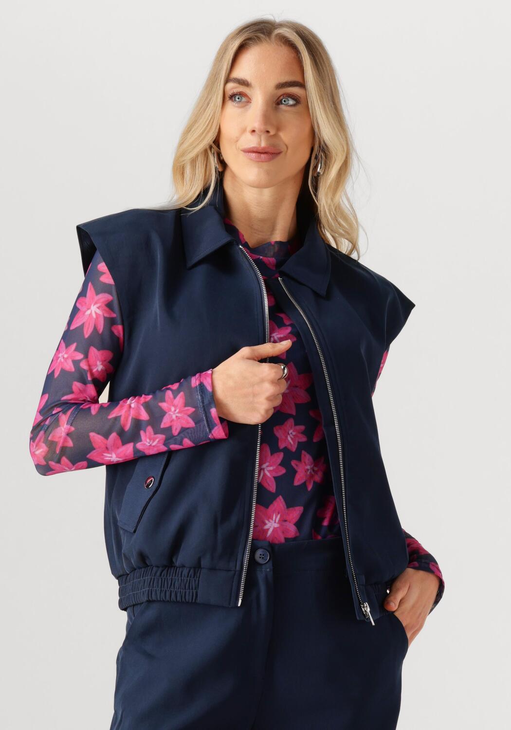 Gilet Danielle | Berry pink