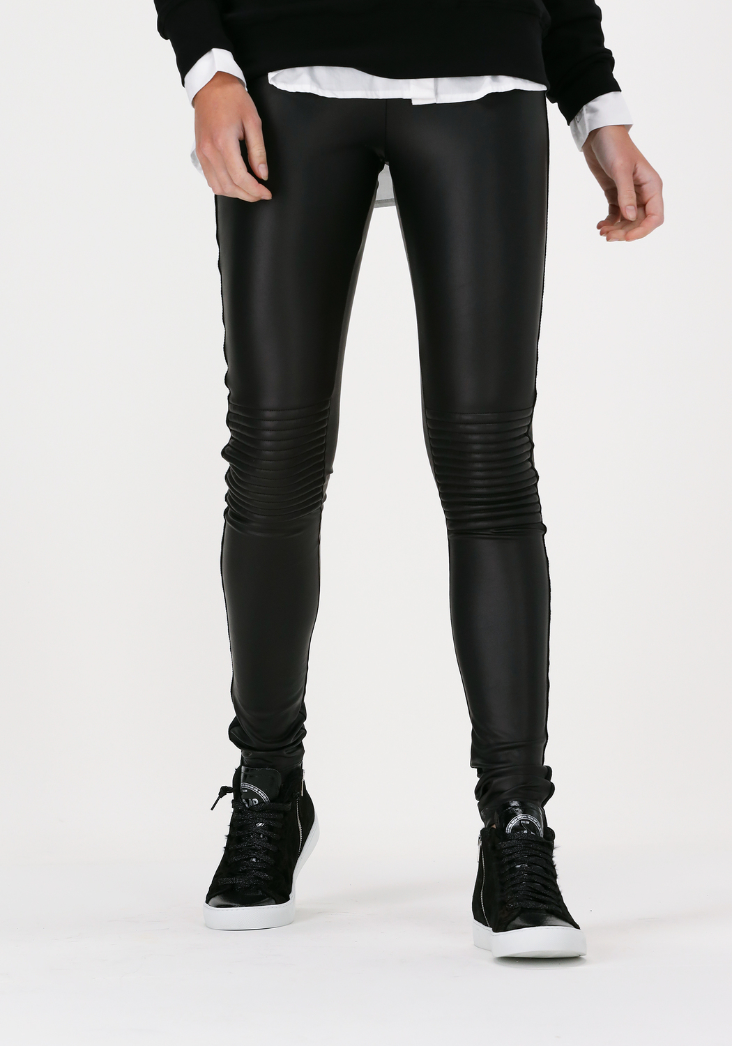 10DAYS Legging THE BIKER LEGGINGS en noir Omoda