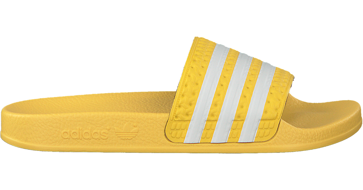 Gele ADIDAS Badslippers ADILETTE KIDS | Omoda
