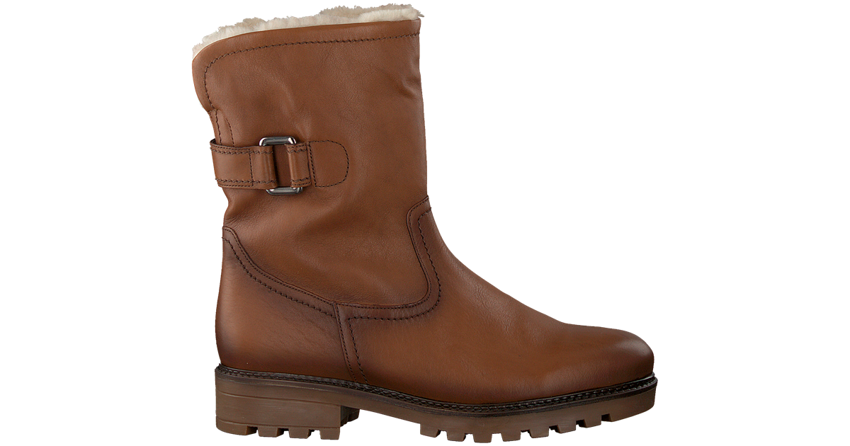 Cognac GABOR Enkelboots 813 | Omoda