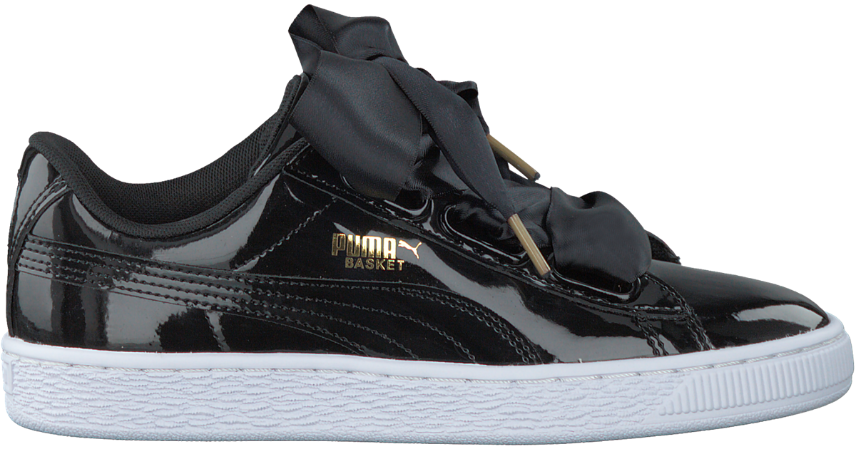puma heart zwart