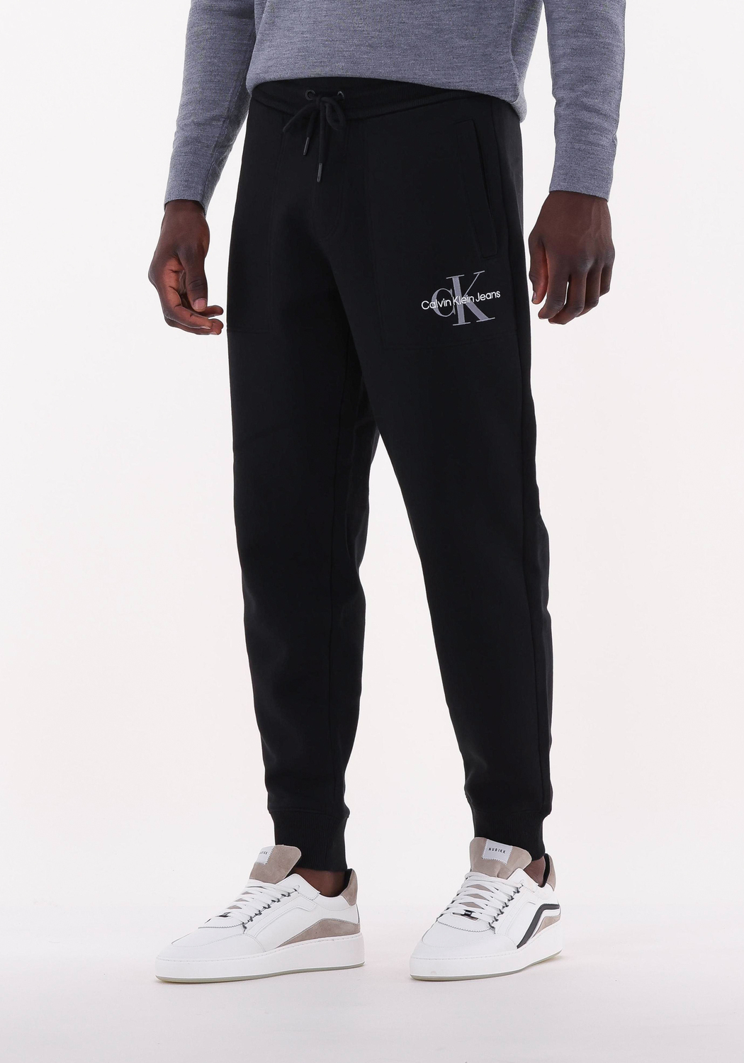 Zwarte CALVIN KLEIN Sweatpant MONOLOGO HWK PANT | Omoda