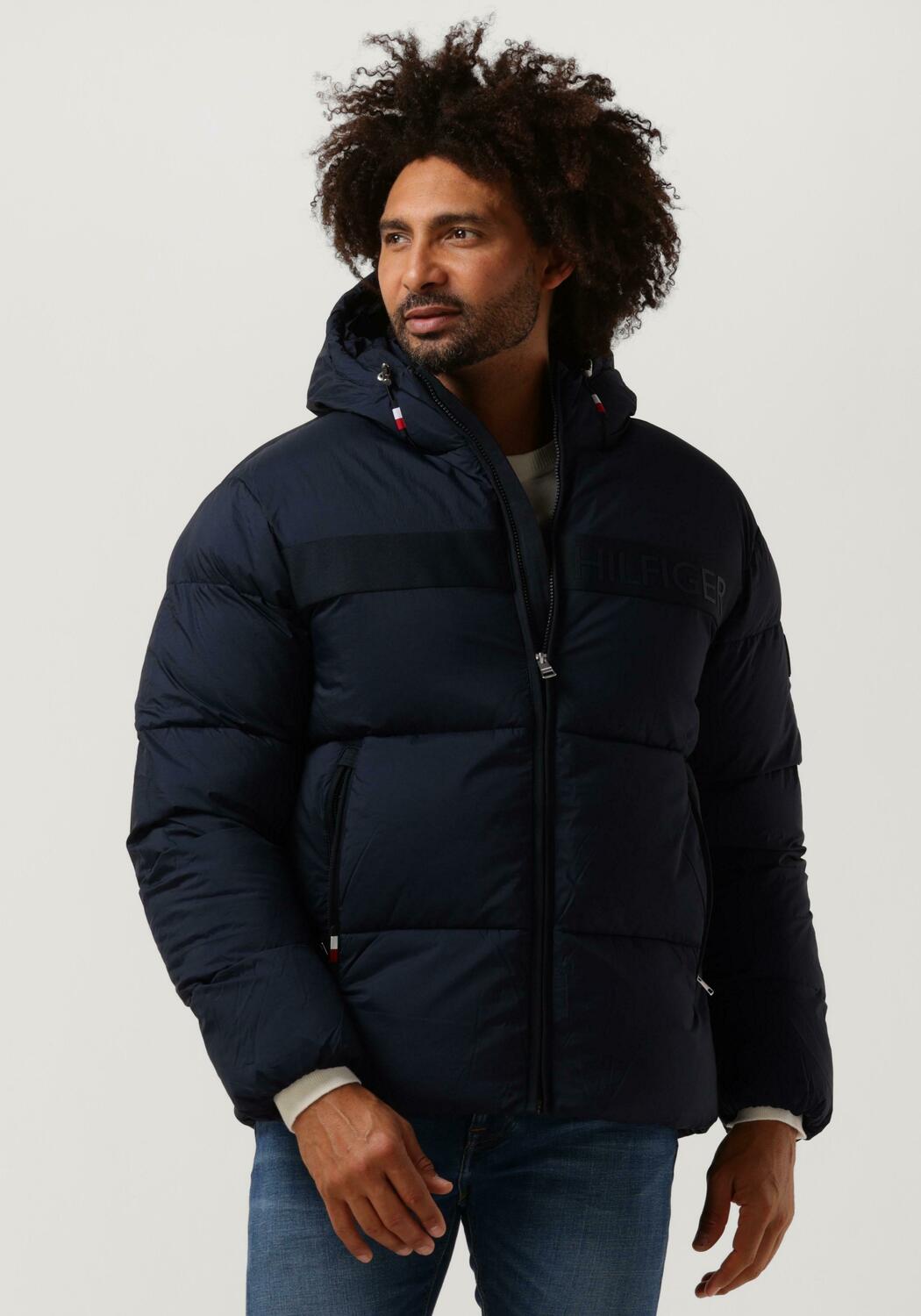 Tommy hilfiger jas donkerblauw online
